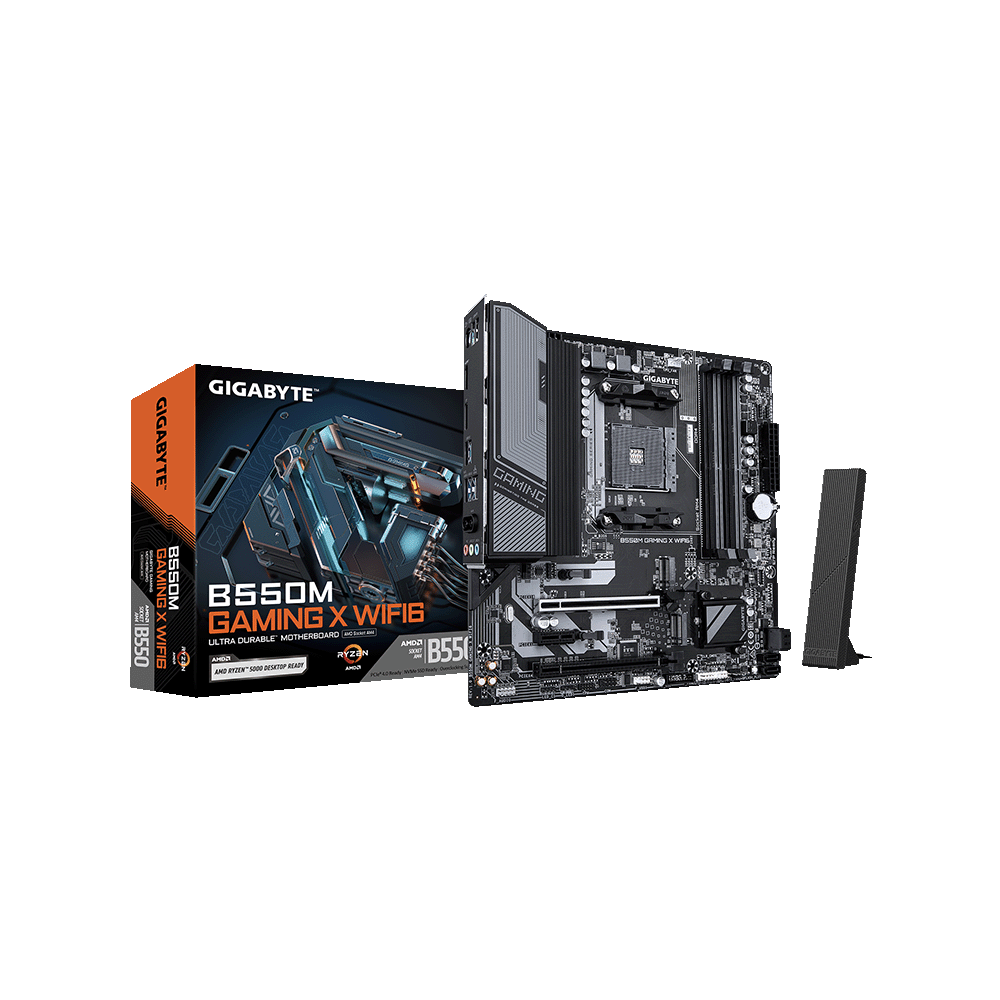 Gigabyte B550M GAMING X WIFI 6 | AM4 PCIe 4.0 Micro-ATX