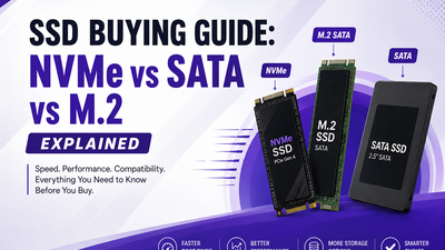 SSD Buying Guide: NVMe vs SATA vs M.2 Explained- BITKART
