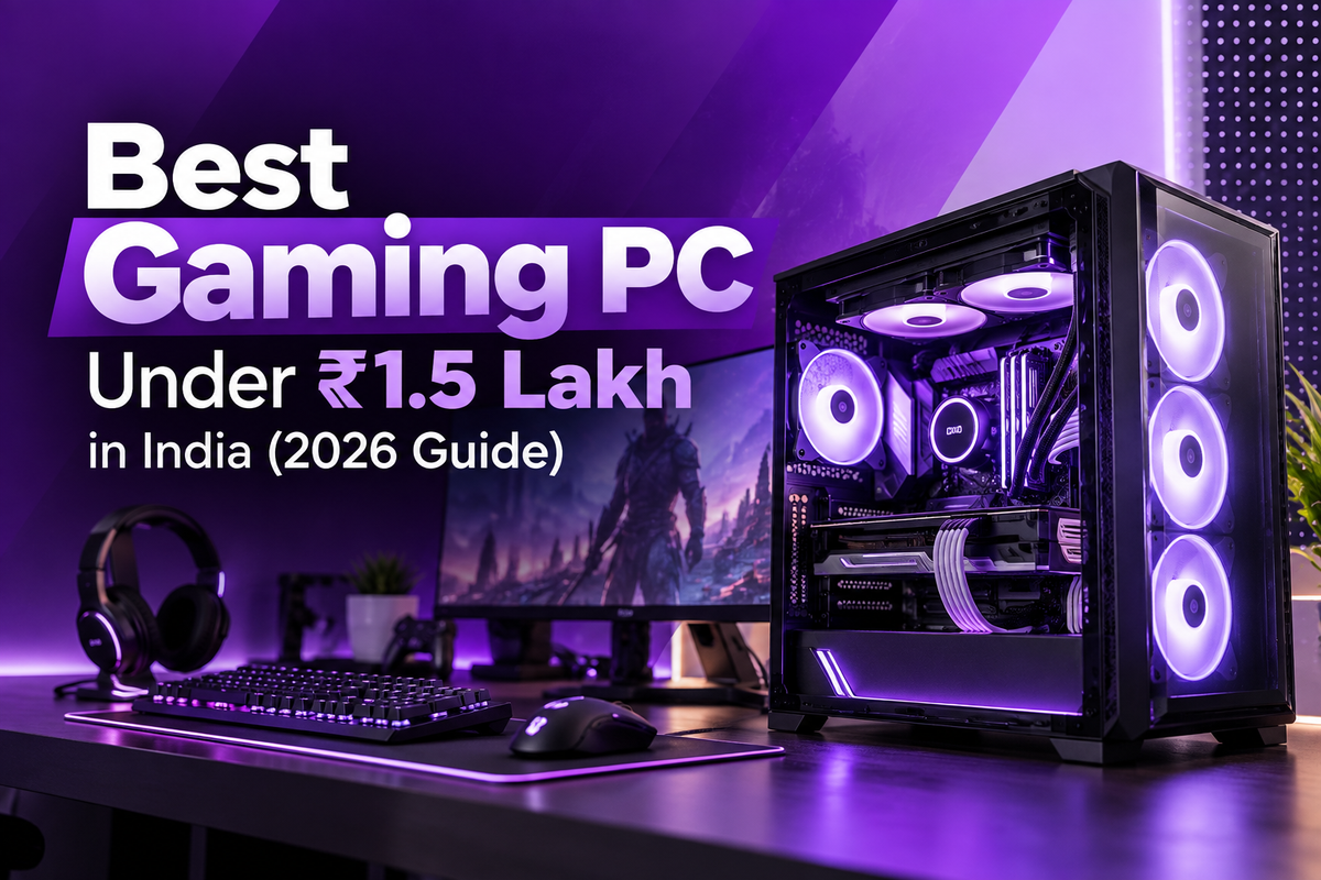 Best Gaming PC Under ₹1.5 Lakh in India (2026 Guide)- Bitkart