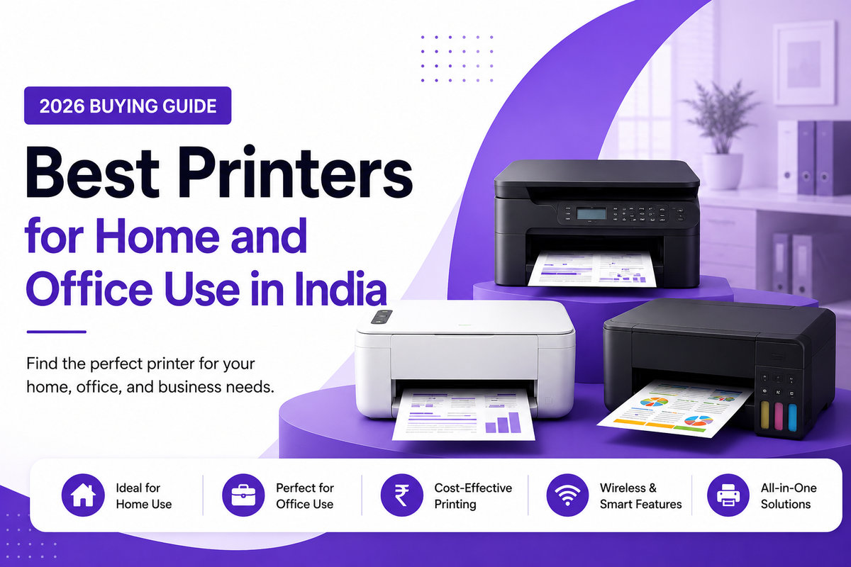 Best Printers for Home and Office Use in India (2026 Buying Guide)