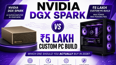 NVIDIA DGX Spark vs a ₹5 Lakh Custom PC Build: Which One Should You Actually Buy in 2026?