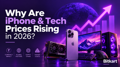 Why Are iPhone & Tech Prices Rising in 2026? | Bitkart