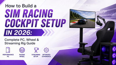 How to Build a Sim Racing Cockpit Setup in 2026: Complete PC, Wheel & Streaming Rig Guide