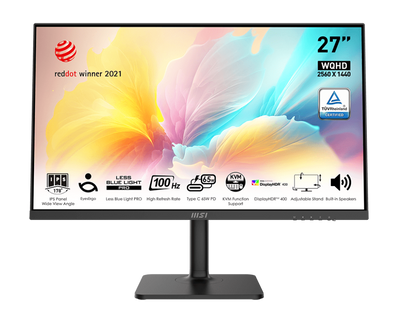 MSI MD272QXP – 27” QHD IPS Monitor