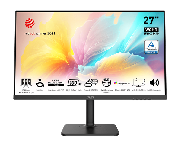 MSI MD272QXP – 27” QHD IPS Monitor