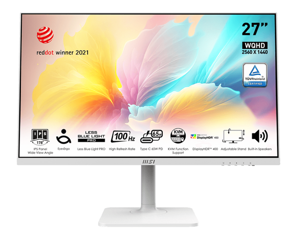 MSI MD272QXPW – 27” QHD IPS Monitor