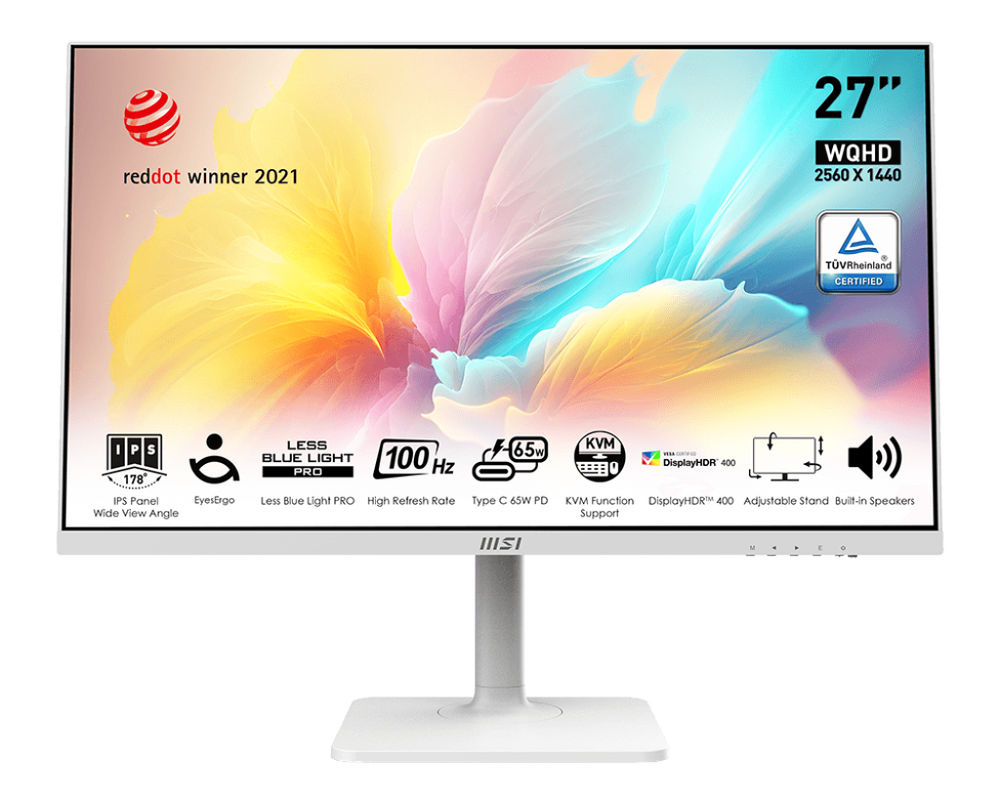 MSI MD272QXPW – 27” QHD IPS Monitor
