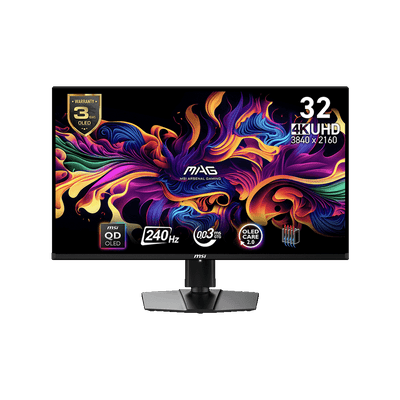 MSI MAG321UPX QD-OLED – 32” 4K