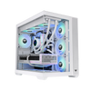 Thermaltake View 380 TG White with 4 ARGB Fans View 1