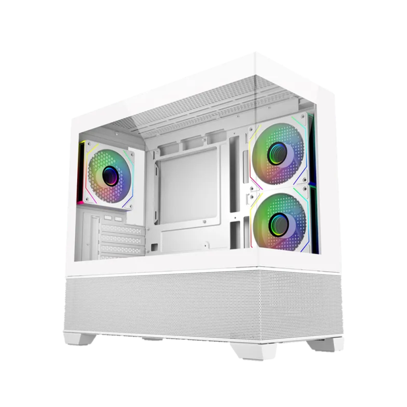 Cooler Master Elite 490 with 3 ARGB Fans White