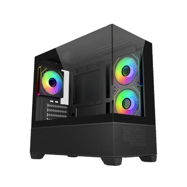 Cooler Master Elite 481 Wood with 3 ARGB Fans