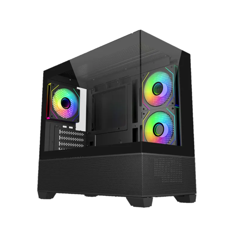 Cooler Master Elite 481 Wood with 3 ARGB Fans