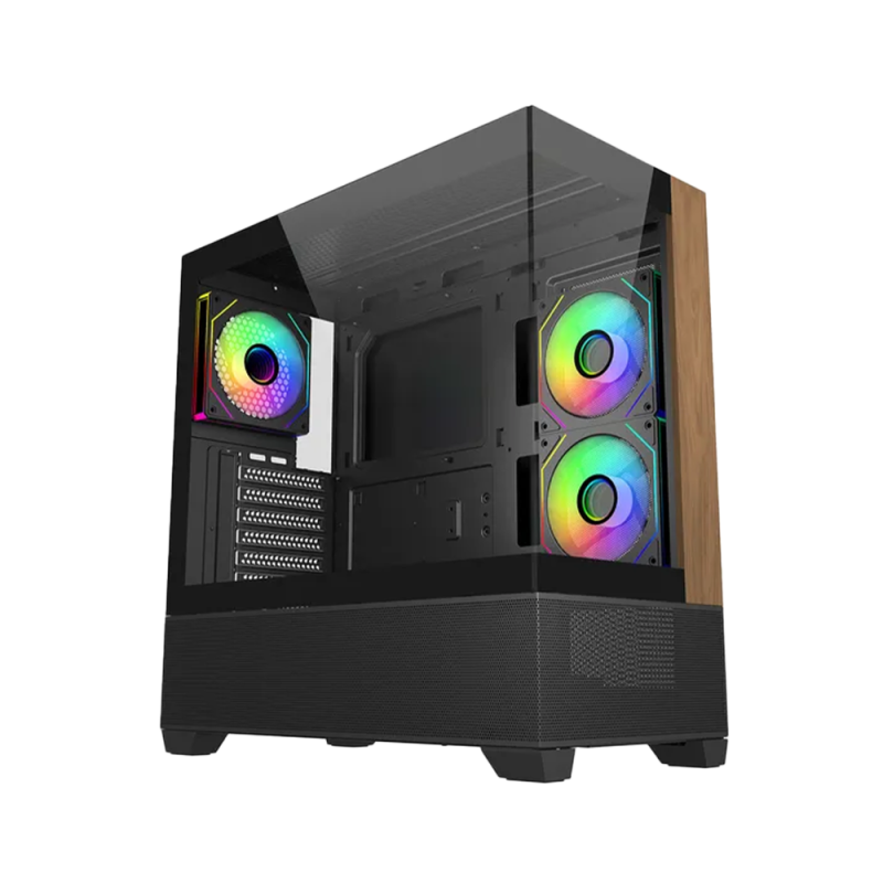 Cooler Master Elite 690 Wood with 3 ARGB Fans