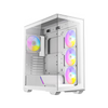 C 3 White with 4 ARGB Fans View 1