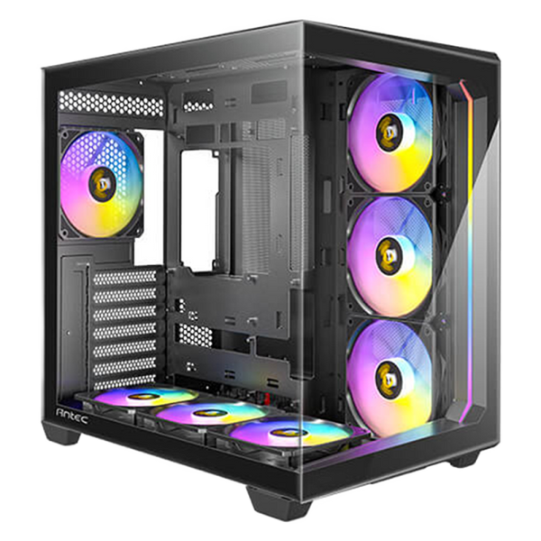 C 5 Black with 7 ARGB Fans