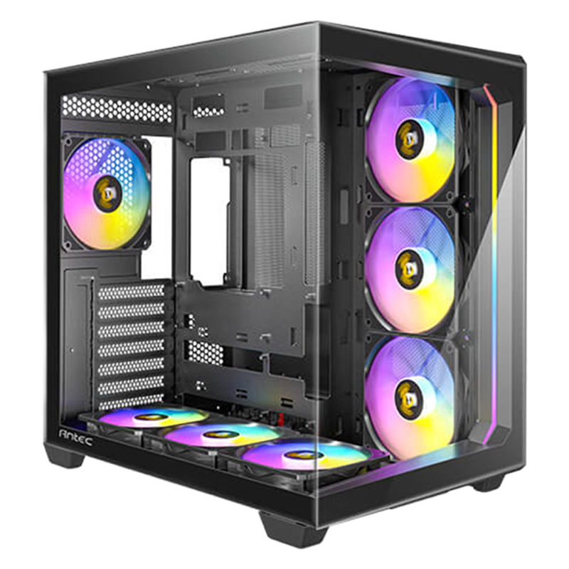 C 5 Black with 7 ARGB Fans