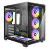 C 5 Black with 7 ARGB Fans View 1