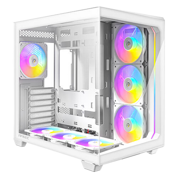 C 5 White with 7 ARGB Fans