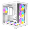 C 5 White with 7 ARGB Fans View 1