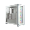 Corsair ICUE 4000X RGB White View 1