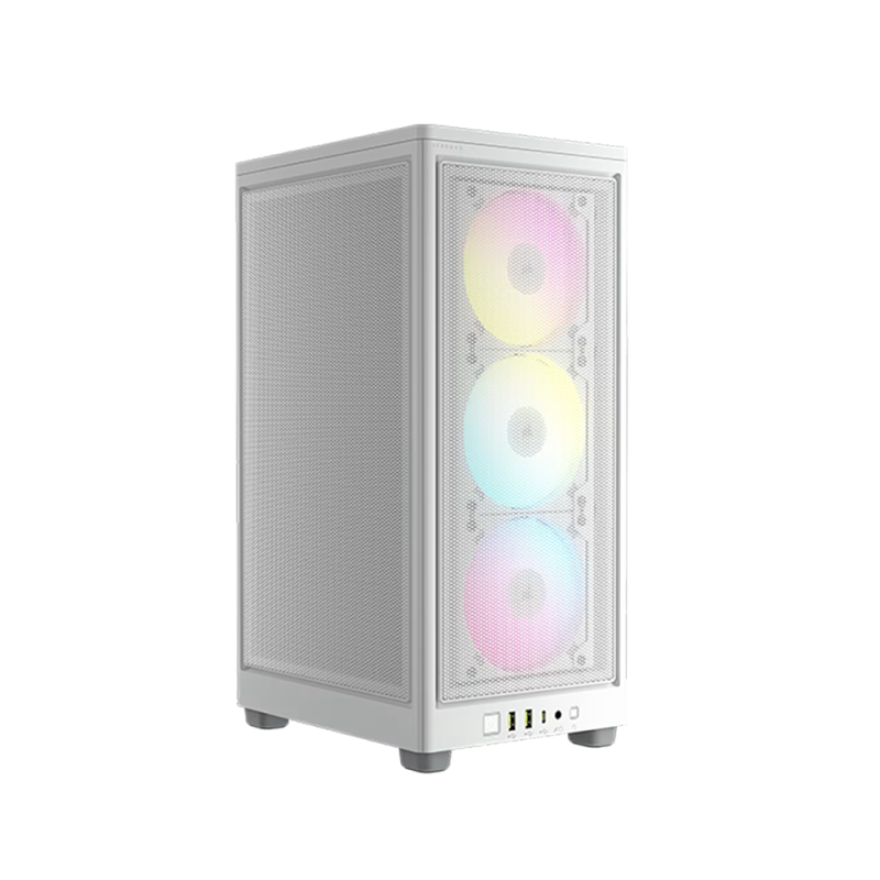Corsair 2000D RGB AIRFLOW Mini-ITX PC Case - White