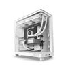 NZXT H6 Flow White with 3 Non RGB Fans View 1