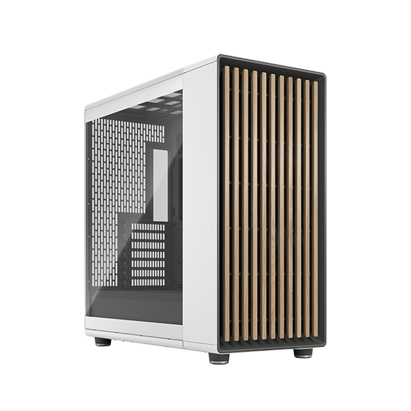 Fractal Design North XL Chalk White TG Clear