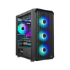 Ant Esports 205 Air with 4 ARGB Fans Black View 1