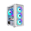 Ant Esports 205 Air with 4 ARGB Fans White View 1