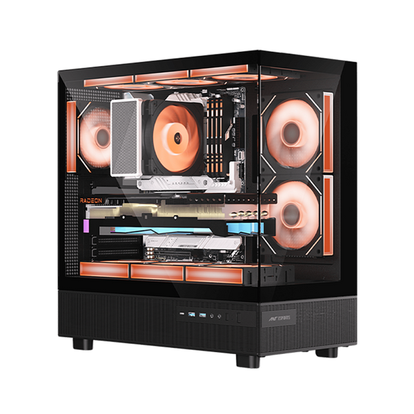 Ant Esports Crystal X6 ATX Mid Tower Black