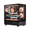 Ant Esports Crystal X6 ATX Mid Tower Black View 1