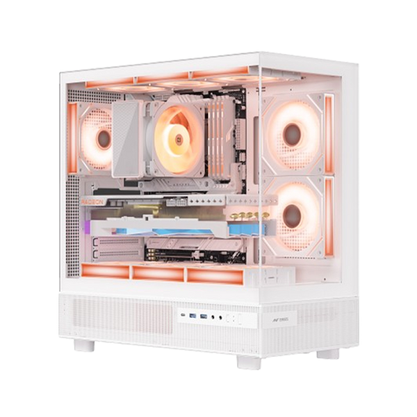 Ant Esports Crystal X6 ATX Mid Tower White