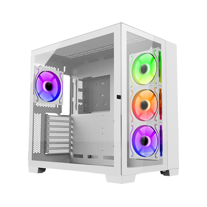 Ant Esports Crystal XL With 4 Fans White
