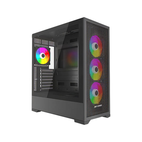 Ant Esports EVO 360 with 4 ARGB Fans Black