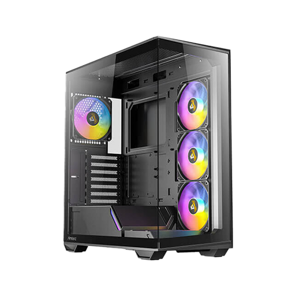 C 3 Black with 4 ARGB Fans