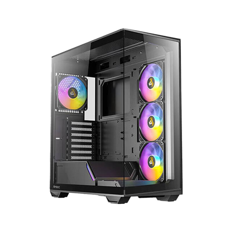 C 3 Black with 4 ARGB Fans