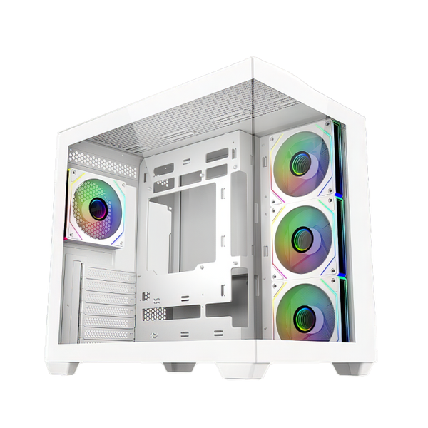 Cooler Master Elite 681 with 4 ARGB Fans White