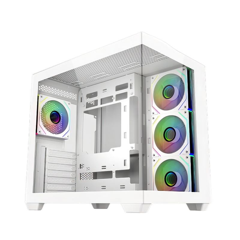 Cooler Master Elite 681 with 4 ARGB Fans White