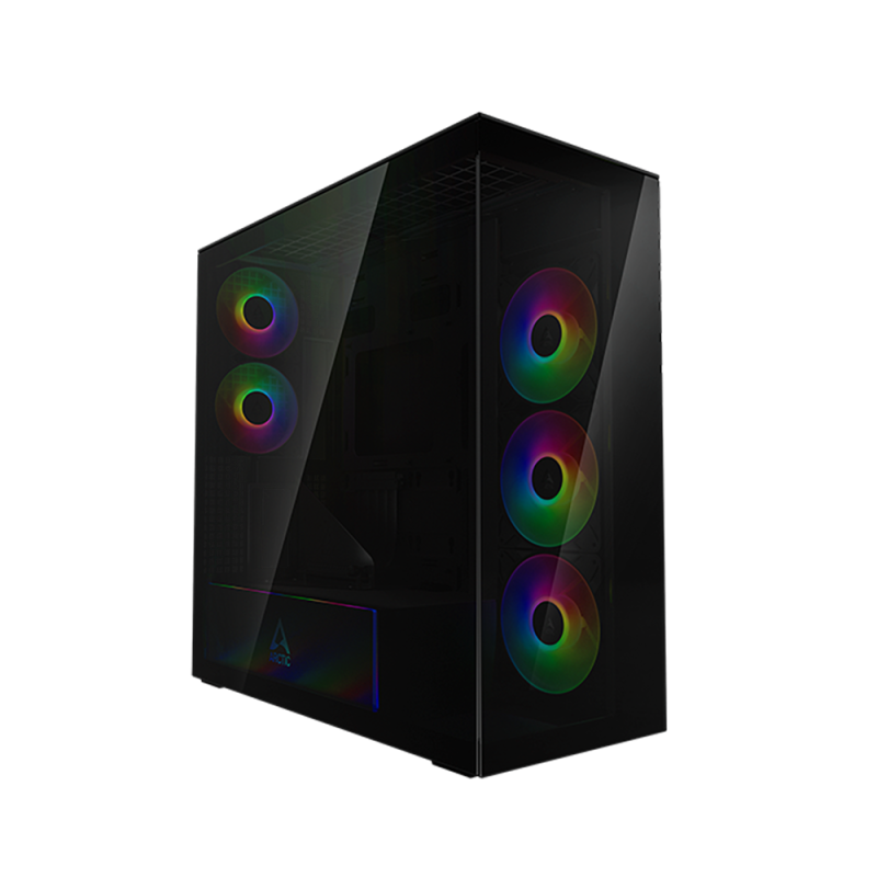 Xtender VG Black Tinted Glass Mid-Tower Case