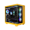 Thermaltake View 380XL TG Bumblebee with 4 ARGB Fans View 1