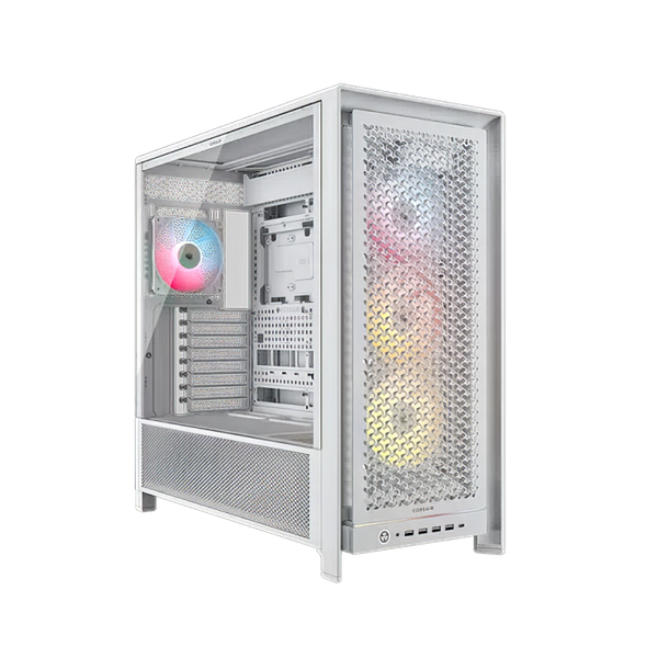 Corsair Frame 5000D RS with 4 ARGB Fans White