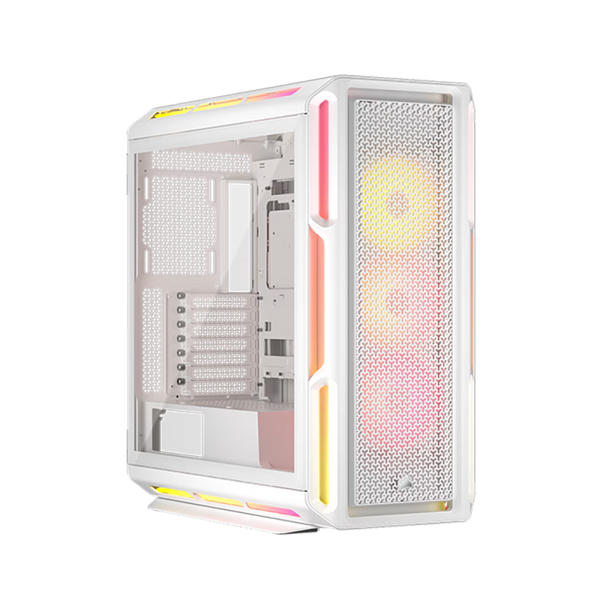 Corsair iCUE LINK 5000T LX White Tempered Glass with 3 ARGB Fans