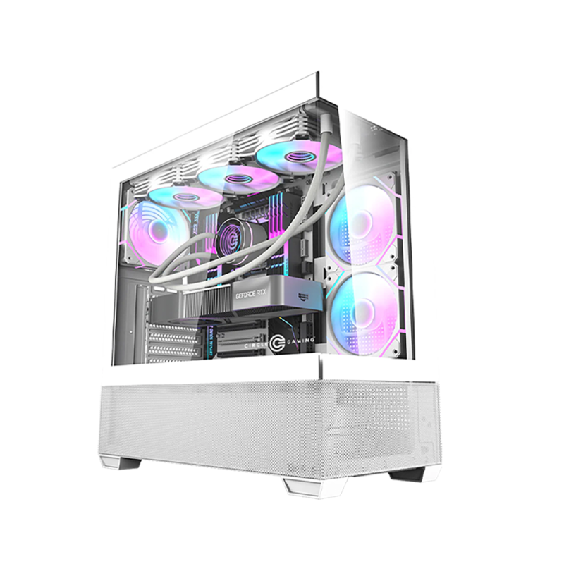 DEFENDER ZX3 WHITE WITH 3 ARGB FANS