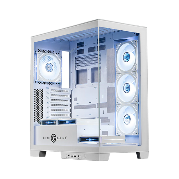 DEFENDER ZX7 WHITE WITH 7 ARGB FANS