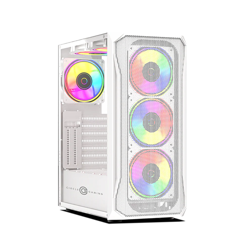 ELEGANTOR X1 WHITE WITH 4 ARGB FANS