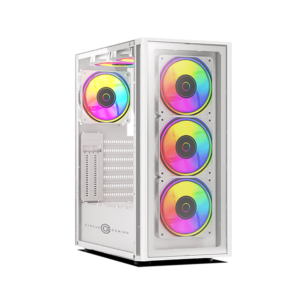 ELEGANTOR X5 WHITE WITH 4 ARGB FANS