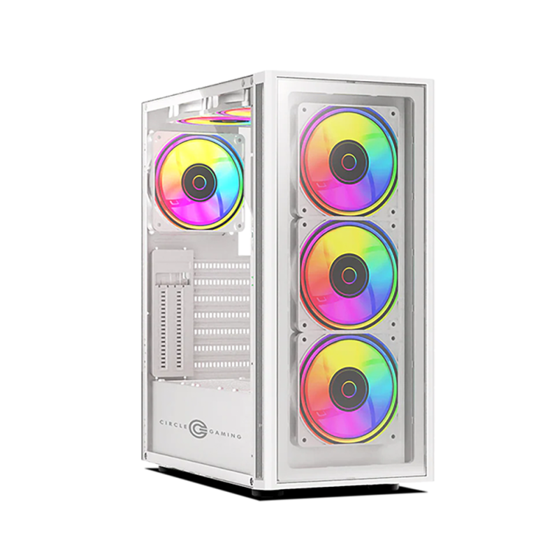 ELEGANTOR X5 WHITE WITH 4 ARGB FANS