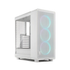 Fractal Design Epoch white TG with 3 rgb fans View 1