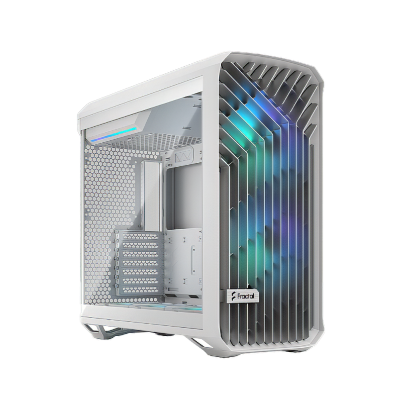 Fractal Design Torrent Compact RGB Tempered Glass-White