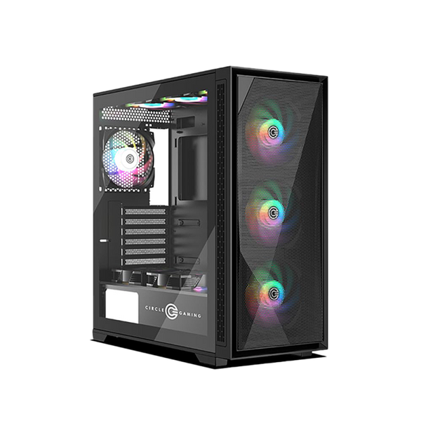 FURIOUS 360 MESH BLACK WITH 4 ARGB FANS